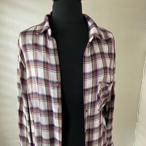 Flannel blouse